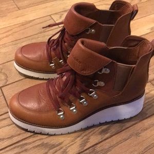 Cole Haan Wedge Boots Size 10